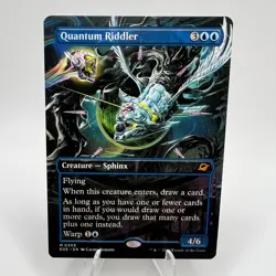 MTG Edge of Eternities SURREAL SPACE BORDERLESS M Quantum Riddler #0305 - Image 1