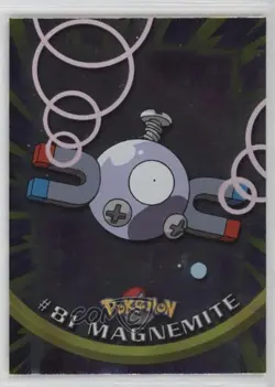 Magnemite Silver Foil Topps Pokemon TV Animation Edition Series 2 #81 2000 0x9e - Image 1