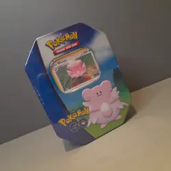 Pokemon TCG Go Blissey Tin x4 Booster Pack NEW SEALED Pokemon Cards - Image 1