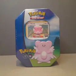 Pokemon TCG Go Blissey Tin x4 Booster Pack NEW SEALED Pokemon Cards - Image 2