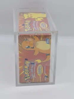 TOPPS POKEMON CARDS SERIES 1 SEALED BOOSTER BOX 36 PACKS SEALED RARE BLUE LABEL - Image 3