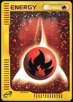 FIRE ENERGY MCDONALDS E PACK POKEMON JAPANESE HOLO PROMO 2002 LP - Image 2