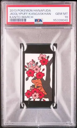 PSA 10 Pokemon Card hanafuda nintendo 2013 Pudding Garura - Image 1