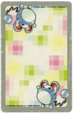 2000 Cleffa Ace of Hearts Pokemon Silver Part 2 Playing Card Japan Original - Image 3