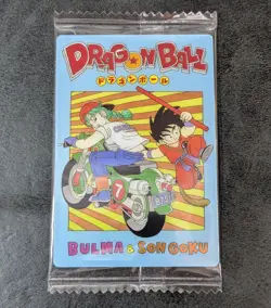 ++ Unopened - Dragon Ball itajaga card Bulma Son Goku 7-27 CR Japanese - Image 1