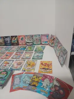 Pokemon Topps Tv Animation Edition 147 Card Lot+Tin/Please Read Description - Image 2