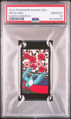 PSA 10 Pokemon Card hanafuda nintendo 2013 Freezer Articuno - Image 1
