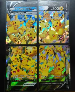 Pikachu V Union 25th Anniversary Celebrations JAPANESE Pokemon Card Near Mint NM - Image 1