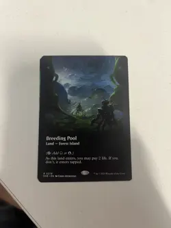 Breeding Pool (Borderless) MTG [Edge of Eternities] Near Mint - Image 1