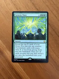 GENESIS WAVE - Commander - MTG - Magic the Gathering - Non-Foil - Image 1