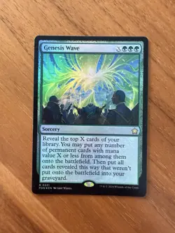 Magic The Gathering - Mtg - Foil - Genesis Wave - Foundations - Rare - Near Mint - Image 1
