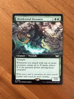MTG ~ Shriekwood Devourer (Extended Art) ~ Duskmourn ~ Near Mint ~ Rare - Image 1