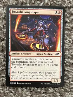 Towashi Songshaper Kamigawa: Neon Dynasty MTG #167 Common - Image 1