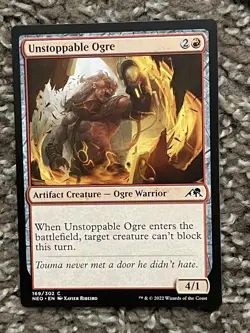 Unstoppable Ogre Kamigawa: Neon Dynasty MTG #169 Common - Image 1