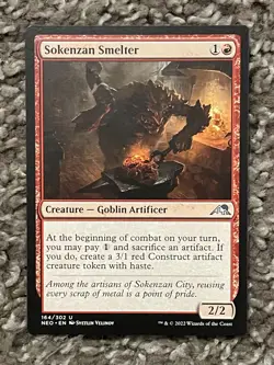 Sokenzan Smelter Kamigawa: Neon Dynasty MTG #164 Uncommon - Image 1