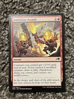 Ambitious Assault Kamigawa: Neon Dynasty MTG #133 Common - Image 1