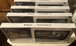 Magic Final Fantasy Commander Deck Kit Costco Bundle x4 -All 4 Kits MTG Sealed - Image 1