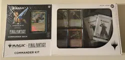 Magic Final Fantasy Commander Deck Kit Costco Bundle x4 -All 4 Kits MTG Sealed - Image 3