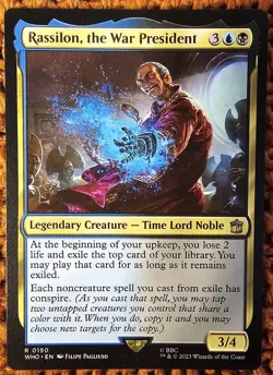 ✨Rassilon, the War President✨ MTG | Universes Beyond: Doctor Who | R 0150 - Image 1