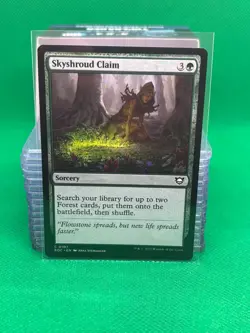 Skyshroud Claim MTG | Edge of Eternities Commander - Image 1