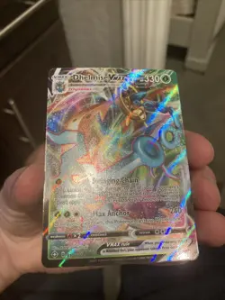 Dhelmise VMAX Rainbow Ultra Rare Shining Fates 010/072 2021 Pokemon TCG - Image 2