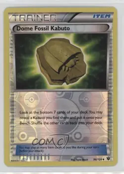 Dome Fossil Kabuto Reverse Foil Pokemon XY Fates Collide #96 3g6 - Image 1