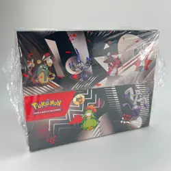 Pokemon TCG Display Mini Tin EV10.5 Foudre Noire & Flamme Blanche Artset Scelle - Image 1