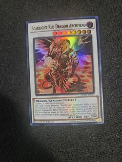 Scarlight Red Dragon Archfiend - DUDE-EN013 - Ultra Rare 1st Ed Yugioh - Image 1