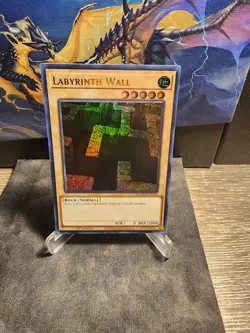Yugioh! Labyrinth Wall BLMM-EN099 Ultra Rare 1st Edition Near Mint - Image 1
