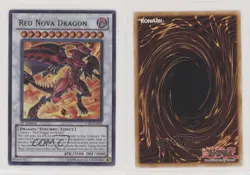 Red Nova Dragon 1st Ed. YuGiOh Starstrike Blast #STBL-EN042 2010 u3f - Image 3