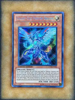 Yugioh Galaxy-Eyes Photon Dragon CT08-EN003 Secret Rare Limited Edition NM - Image 1