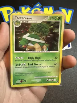 Torterra 17/130 Holo Diamond & Pearl Base Pokemon Card - Image 1