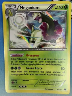 Meganium 3/122 Holo 2016 XY Breakpoint Pokemon Card - Image 1