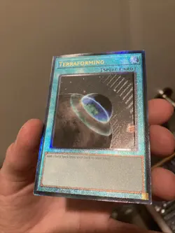 Terraforming Prismatic Ultimate Rare Card RA04-EN084 LP - Image 4