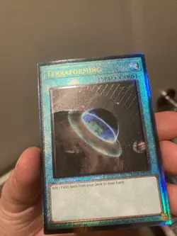 Terraforming Prismatic Ultimate Rare Card RA04-EN084 LP - Image 5