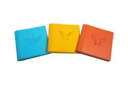 Lot 3 Pokemon S-Chinese Flareon Jolteon Vaporeon Eevee GX 480 slots Card Binder - Image 1