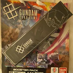Gundam Accessory and Card Set 01 FIRST COMBAT [EVX-01] Gencon 2025 TCG GCG - Image 1