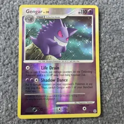 Gengar | Reverse Holo | Diamond And Pearl Base | Pokemon Card | 2007 - Image 1