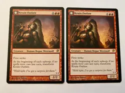 Magic the Gathering MTG - 2x Kruin Outlaw/ Terror of Kruin Pass NM / Unplayed - Image 1