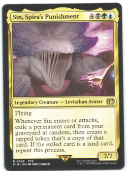 Sin, Spira's Punishment - 242 - Final Fantasy - MTG - NM - ENG - Image 1