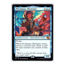 Pol Jamaar, Illusionist #0038 Mythic Anime MTG 2024 Foundations Jumpstart - Image 1
