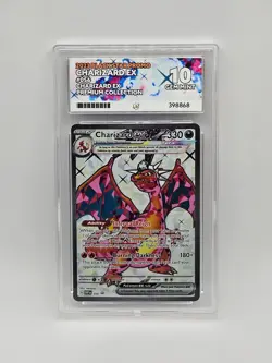 ACE 10 Charizard EX 056 Black Star Promo Holo Pokemon Card - Gem Mint - Image 1