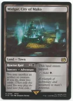 Midgar, City of Mako - 266 - Final Fantasy - MTG - NM - ENG - Image 1
