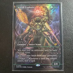 Icetill Explorer 0362 Showcase Foil Mythic NM MTG Edge Of Eternities - Image 1