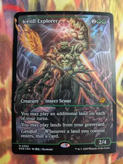 Icetill Explorer 0362 Showcase Foil Mythic NM MTG Edge Of Eternities - Image 1