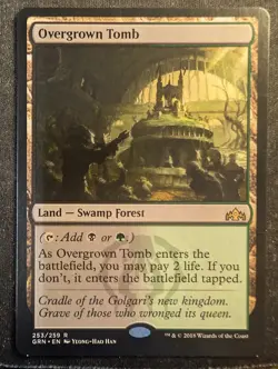 Overgrown Tomb - Guilds of Ravnica (MTG) - Image 1