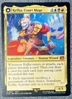 MTG Kefka, Court Mage Final Fantasy #231 Regular - Image 1