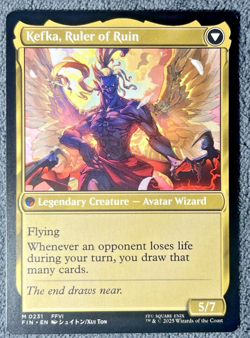 MTG Kefka, Court Mage Final Fantasy #231 Regular - Image 2