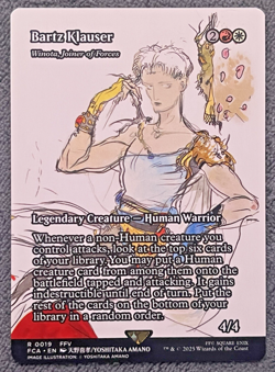 MTG Final Fantasy Bartz Klauser Winota Joiner of Forces Showcase Non Foil R 0019 - Image 1