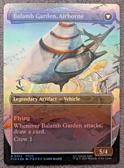Balamb Garden SeeD Academy #354 BORDERLESS NM/M Final Fantasy MTG Magic Rare - Image 2